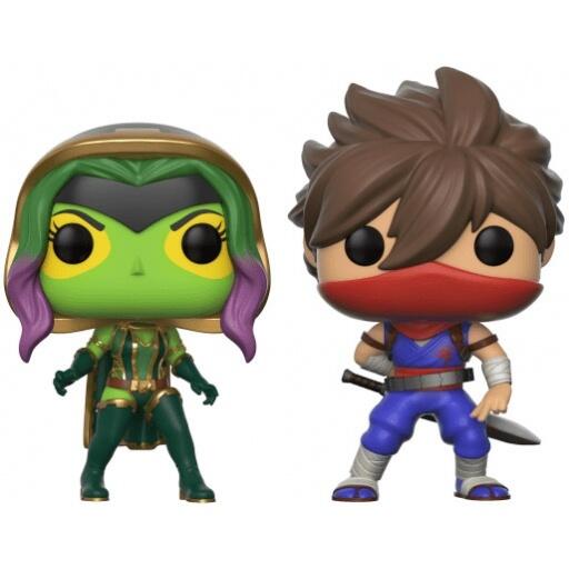 Pop! Marvel vs. Capcom: Gamora vs Strider [2-Pack] (used)