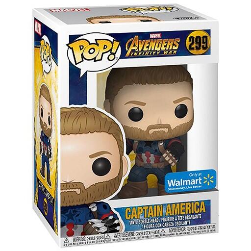 Pop! Avengers - Infinity War: Captain America with Shield [299] (used)