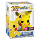 Pop! Pokemon: Pikachu [353] (Flocked) (used)