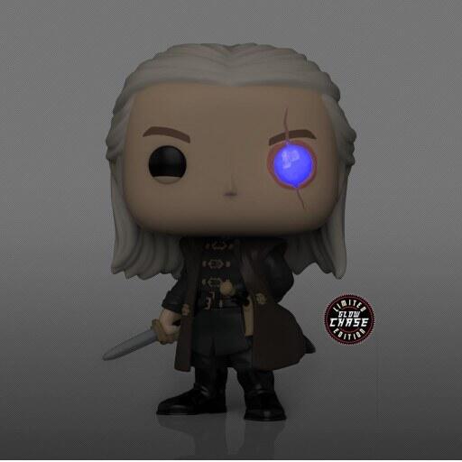 Pop! House of the Dragon: Aemond Targaryen [13] Chase Varient | Glow in the Dark (used)