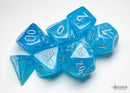 Chessex 7-Die Set: Luminary: Sky/Silver