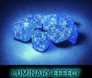 Chessex 7-Die Set: Luminary: Sky/Silver