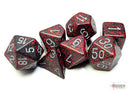Chessex 7-Die Set: Speckled: Silver Volcano