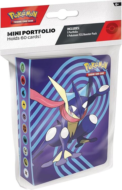 Pokémon TCG: Mini Portfolio (60-Card Portfolio & 1 Booster Pack)