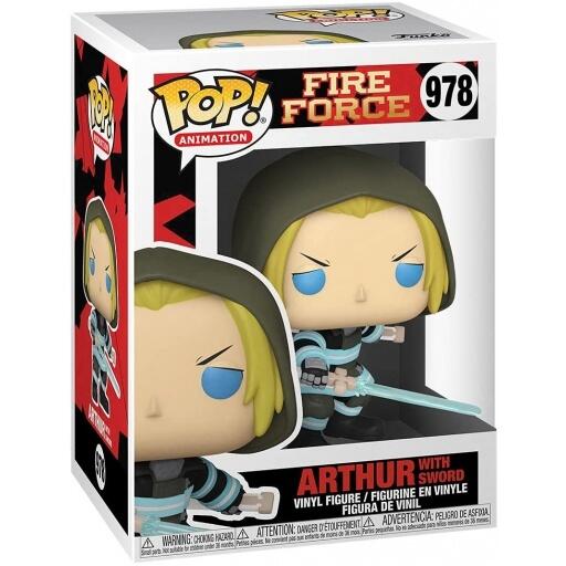 Pop! Fire Force: Arthur with Sword [978] (used)