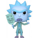 Pop! Rick and Morty: Hologram Rick Clone (We See Through You) [665] Glow in the Dark (used)