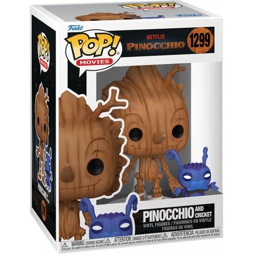 Pop! Pinocchio (Netflix): Pinocchio and Cricket [1299] (used)