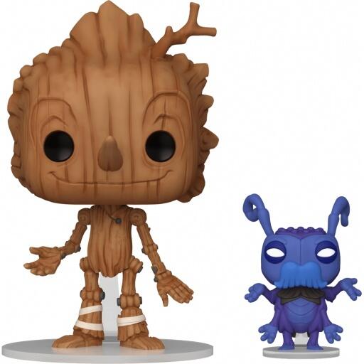 Pop! Pinocchio (Netflix): Pinocchio and Cricket [1299] (used)
