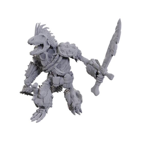 D&D Nolzur's Marvelous Unpainted Miniatures - Wave 23: Lizardfolk Skeleton