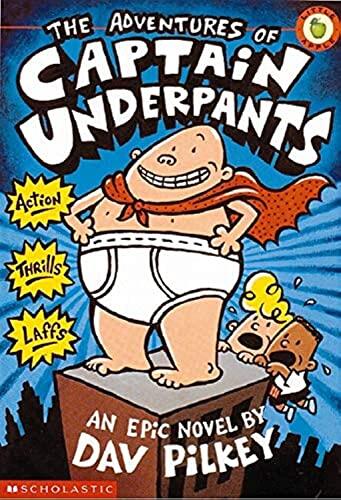 Dav Pilkey - The Adventures of Captain Underpants (Captain Underpants, Book 1) (used)