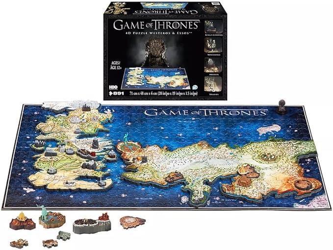 4D Puzzle: Game of Thrones - Westeros & Essos