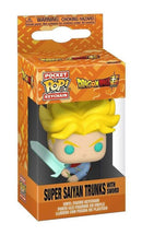 Pocket Pop! Keychain - Dragon Ball Super: Super Saiyan Trunks with Sword (no keychain) (used)