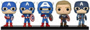 Pop! Marvel - Year of the Shield: Captain American: Through the Ages [5-Pack] (used)