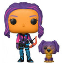 Pop! Hawkeye: Kate Bishop with Lucky the Pizza Dog [1212] Blacklight (used)