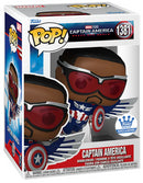 Pop! Falcon and the Winter Soldier: Captain America (Flying) [817] (used)