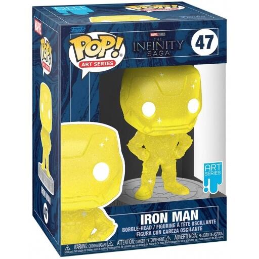 Pop! Infinity Saga: Iron Man (Yellow - Mind Stone) [47] (used)