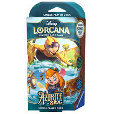 Disney Lorcana: Azurite Sea Starter Deck - Emerald & Sapphire