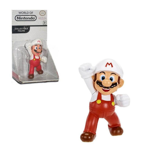 World of Nintendo - Super Mario: Fire Mario 2.5" Action Figure