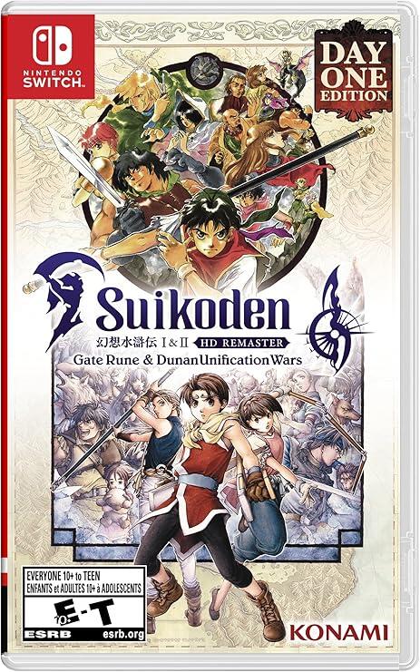 Suikoden I & II HD Remaster (used)