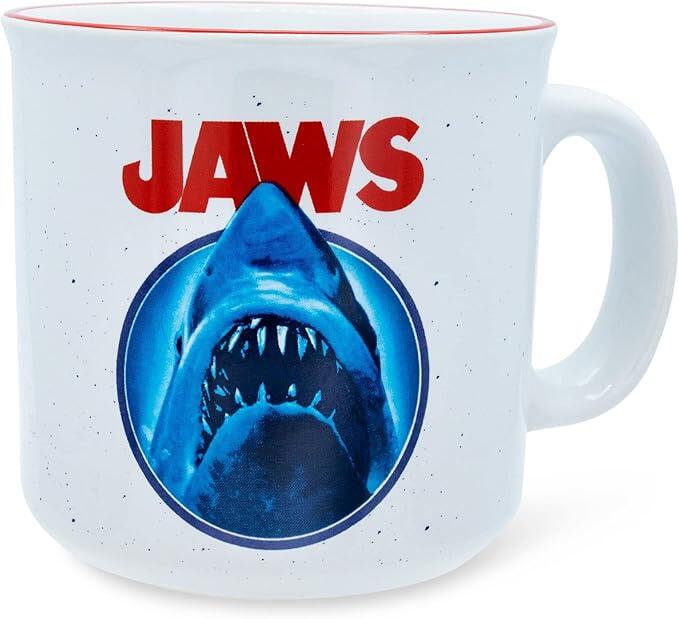 Jaws Bigger Boat Ceramic Camper Mugs, 20oz