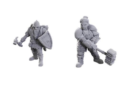 D&D Nolzur's Marvelous Unpainted Miniatures - Limited Edition 50th Anniversary: Dwarves