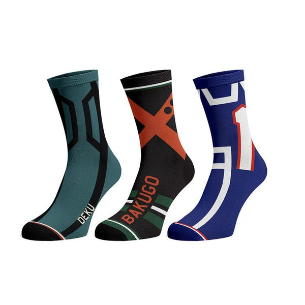 My Hero Academia 3 Pack Crew Socks