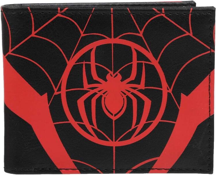 Marvel Spider-Man Circle Logo Faux Leather Bifold Wallet