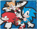 Sonic the Hedgehog Sonic, Tails, and Knuckles Bifold Wallet