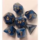 Chessex 7-Die Set: Phantom: Teal/Gold