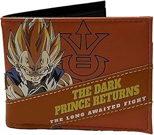 Dragon Ball Z The Dark Prince Returns Goku Vs Vegeta Wallet