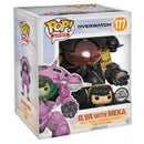 Pop! Overwatch: D.Va with MEKA [177] (Carbon Fibre) (used)
