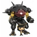 Pop! Overwatch: D.Va with MEKA [177] (Carbon Fibre) (used)