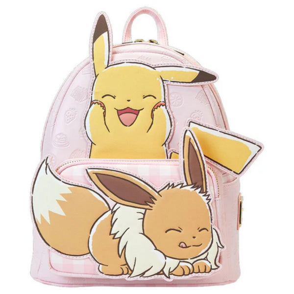 Loungefly x Pokémon Café Pikachu & Eevee Mini Backpack