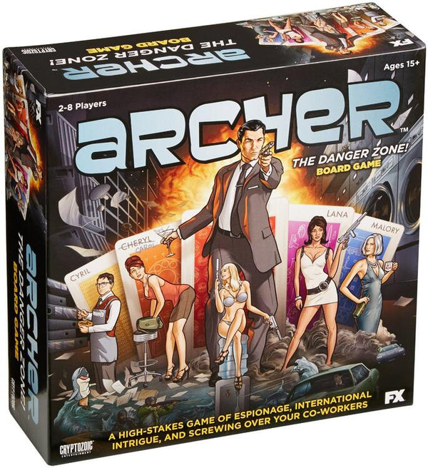 Archer: The Danger Zone! Board Game (used)