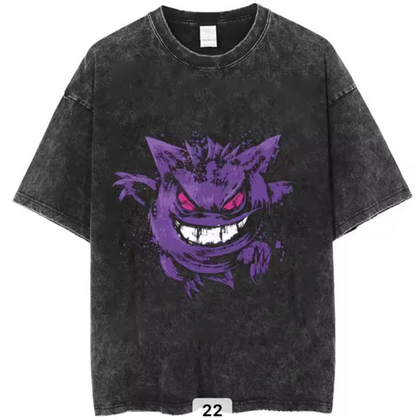 Pokemon Gengar Art Print T-shirt (large)