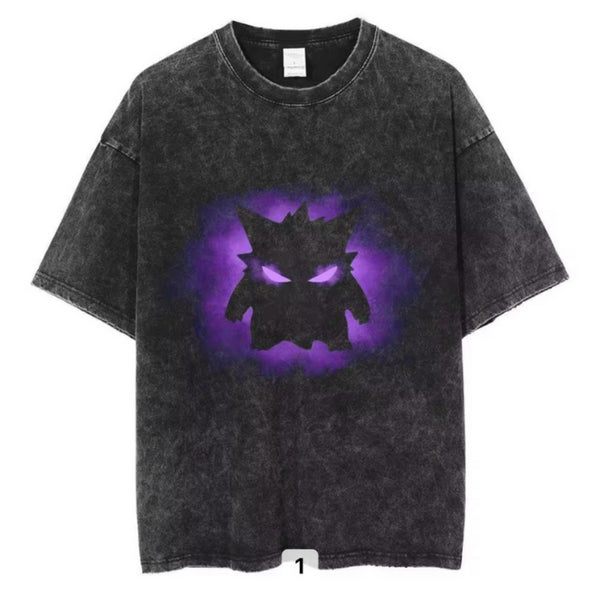 Pokemon Gengar Shadow T-shirt (xlarge)