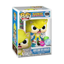 Pop! Sonic the Hedgehog: Super Sonic with Emeralds [1059] (Flocked) (used)