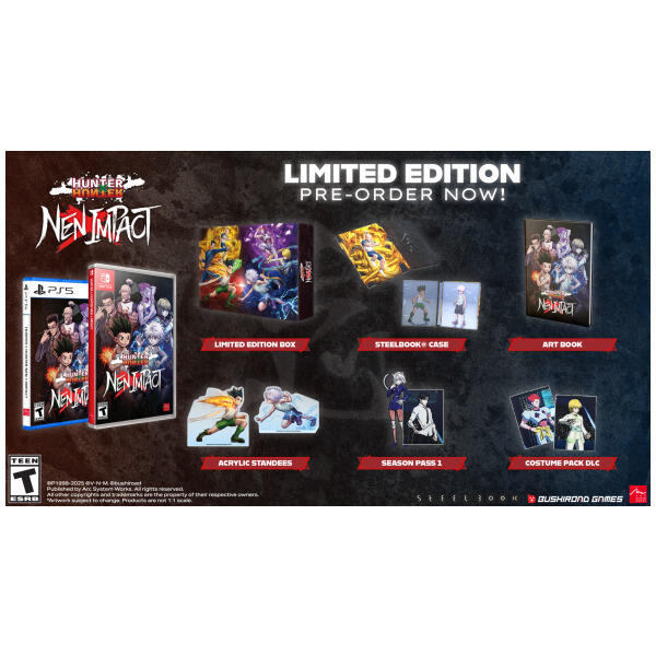 Hunter X Hunter Nen X Impact [Limited Edition] MUST BE ORDERED BY May 30