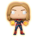 Pop! Captain Marvel: Captain Marvel [432] Glow in the Dark (used)