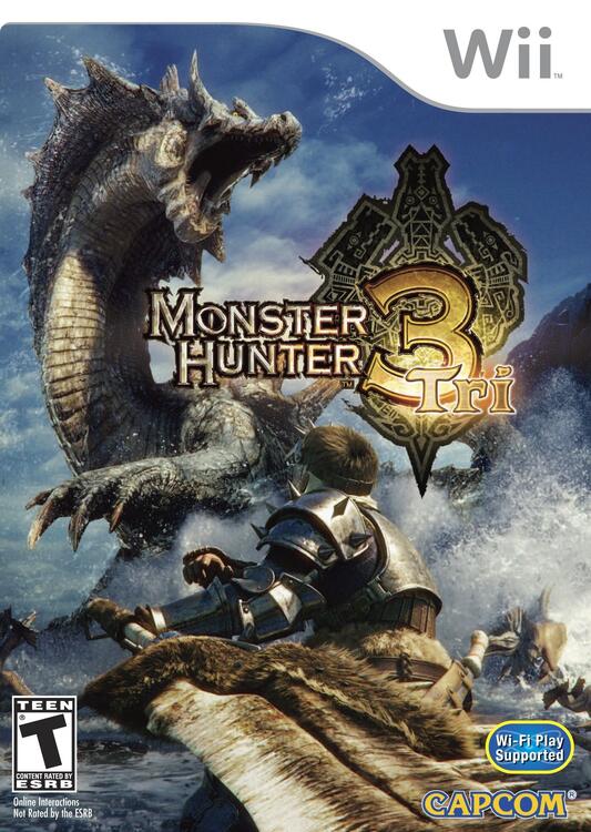 Monster Hunter 3 Tri (used)