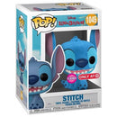 Pop! Lilo and Stitch: Stitch [1045] Flocked (used)