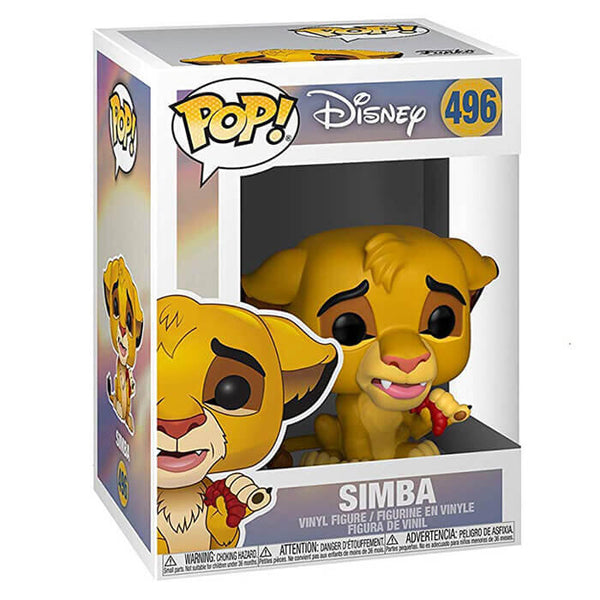 Pop! Lion King: Simba with Grub [496] (used)
