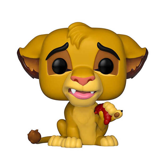 Pop! Lion King: Simba with Grub [496] (used)