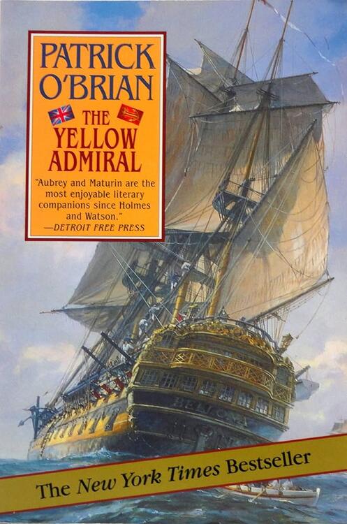 Patrick O'Brian - The Yellow Admiral (paperback) (used)
