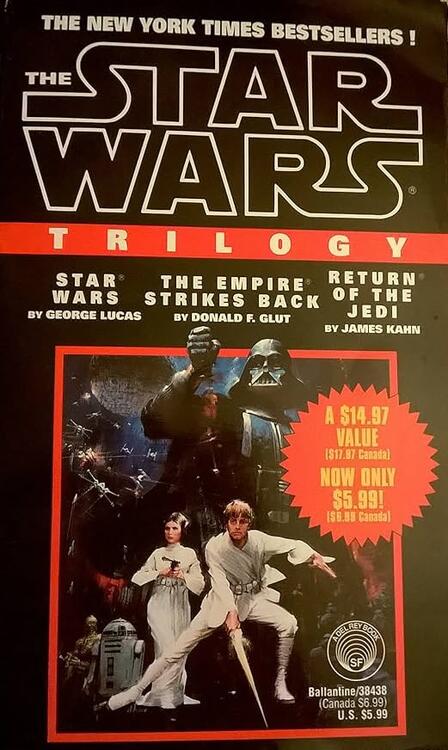 George Lucas, Donald F. Glut, James Kahn - The Star Wars Trilogy (Mass Market Paperback) (used)