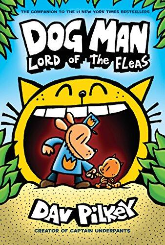 Dav Pilkey - Dog Man: Lord of the Fleas (Dog Man, Book 5) (used)