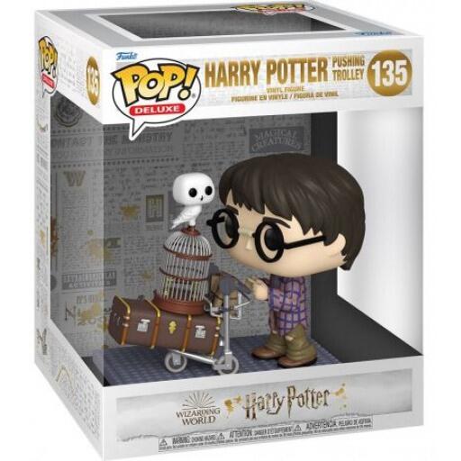 Pop! Harry Potter: Harry Potter Pushing Trolley [135] (used)
