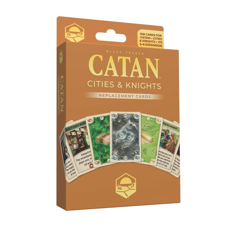 Catan: Cities & Knights Replacement Game Cards (6th Edition)