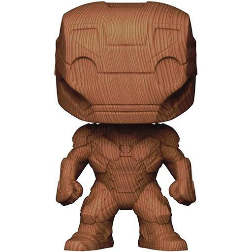 Pop! Marvel: Iron Man (Wood Deco) [674] (used)