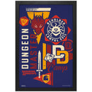 Dungeons & Dragons Dungeon Master Camp 11" X 17" Framed Print
